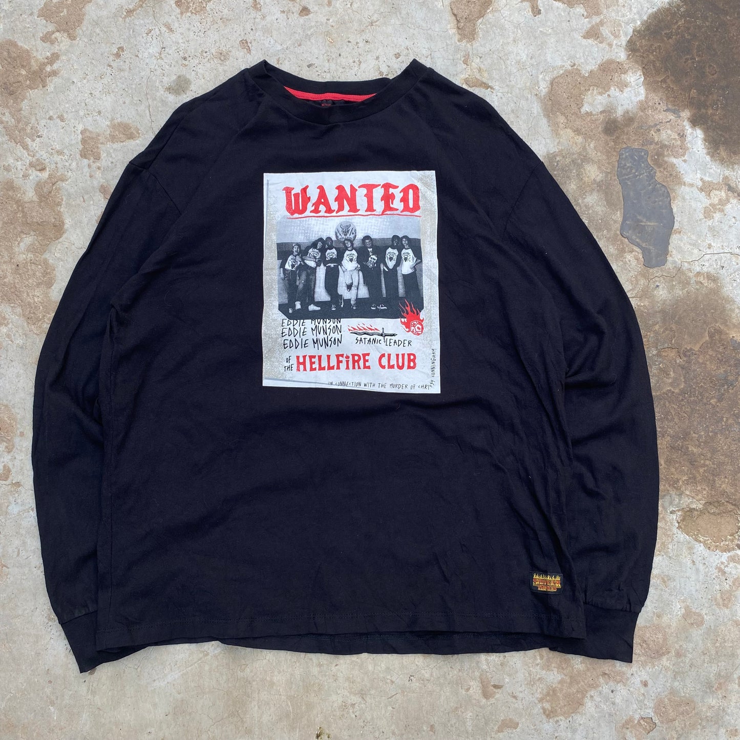 Stranger Things - LARGE - Long Sleeve T Shirt